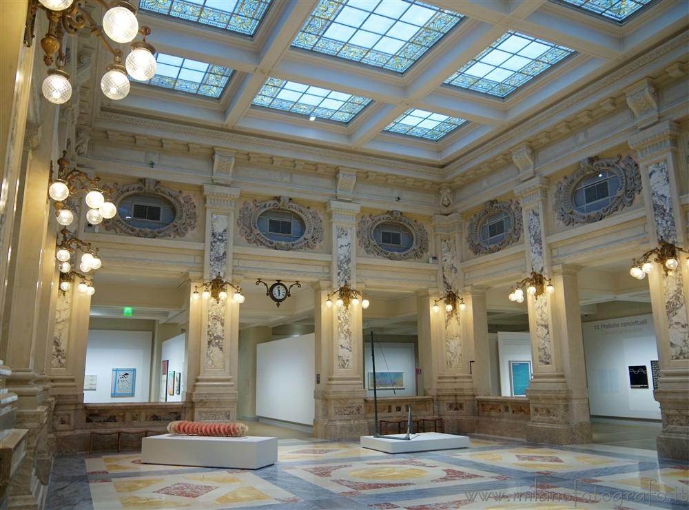 Milan (Italy) - One of the rooms of the Gallerie d'Italia in Scala Square